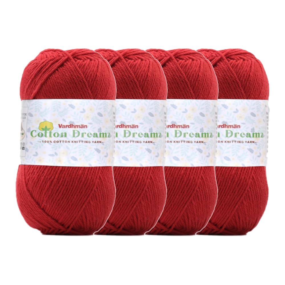 Vardhman Cotton Dreamz Yarn - 100g Pack -16