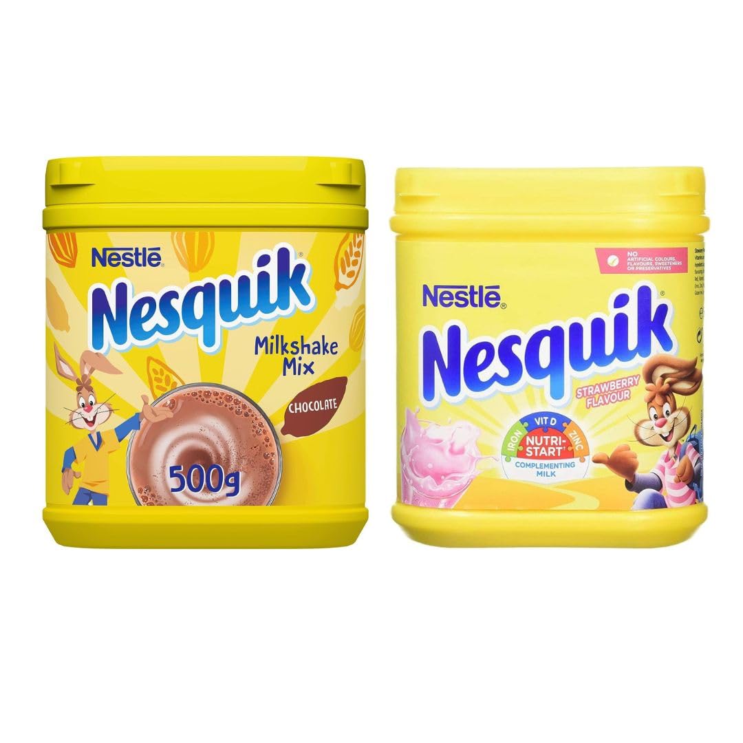 Chocolate and Strawberry Drink Powder Combo Pack, 1kg (500g Each Flavor) (B0D8Q7H9F4) Amazon Price History, Amazon Price Tracker