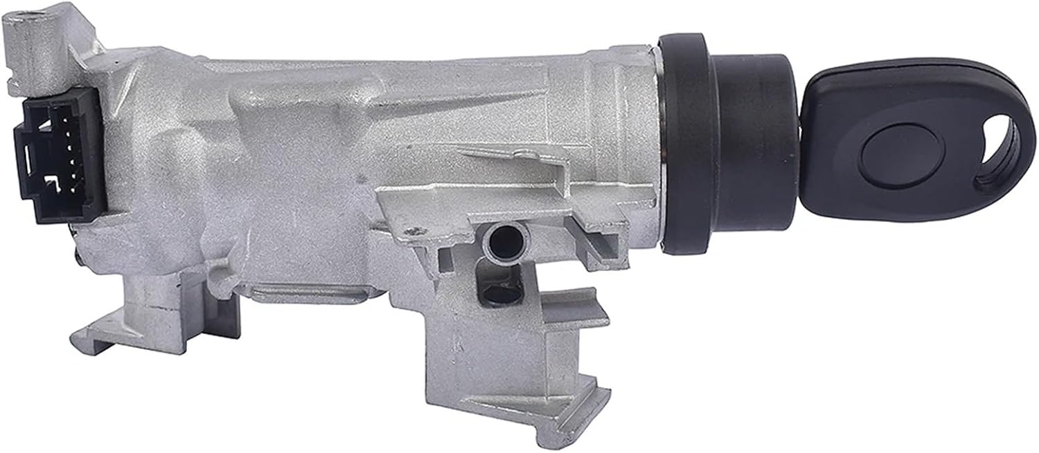 1K0905851B Ignition Starter Switch W/Steering Lock Compatible with VW Golf Jetta MK5 Rabbit Compatible with R8 Seat Toledo 2005-2009
