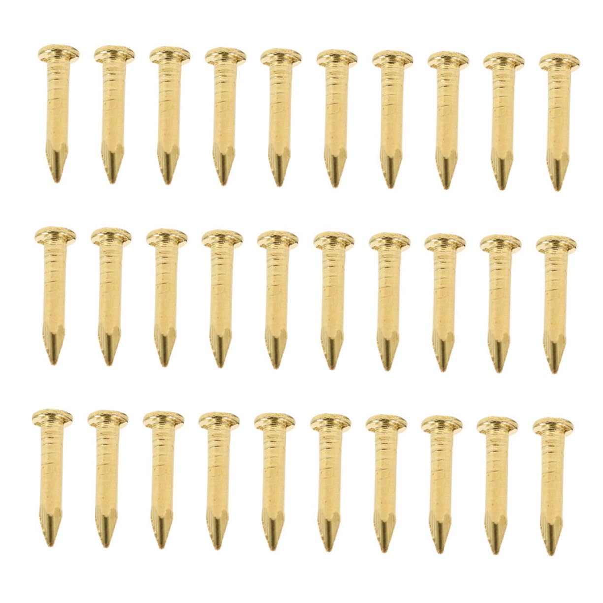 ARTIBETTER and Break Resistance 100pcs Round Nails for DIY Decorative Fixing Nails