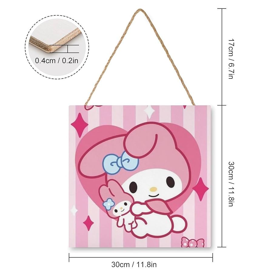 サンリオ　マイメロ　サイン　1点 Amazon.co.jp: マイメロドアプレートおもしろいフェスティブ