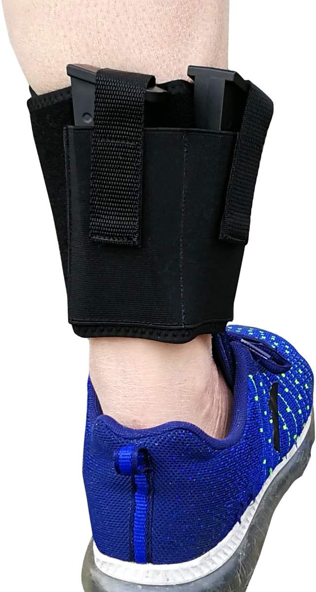 Ankle Magazine Holster with 2 Mag Pockets