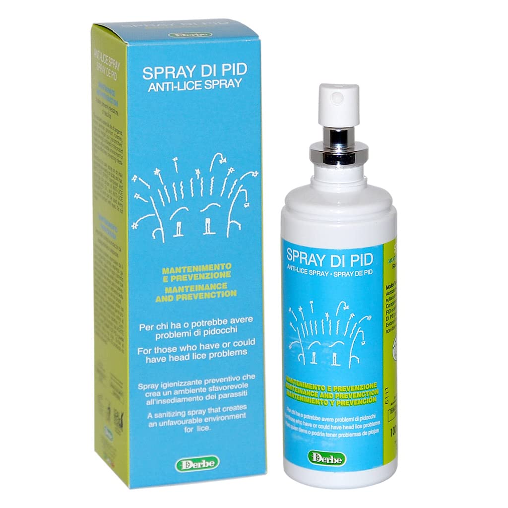 Derbe - Pacchetto Prevenzione Pidocchi - SHAMPOO di PID Duecento ml + SPRAY di PID Cento ml - Per prevenire e mantenere i capelli sani + in OMAGGIO 2 Tisane Funzionali Viropa