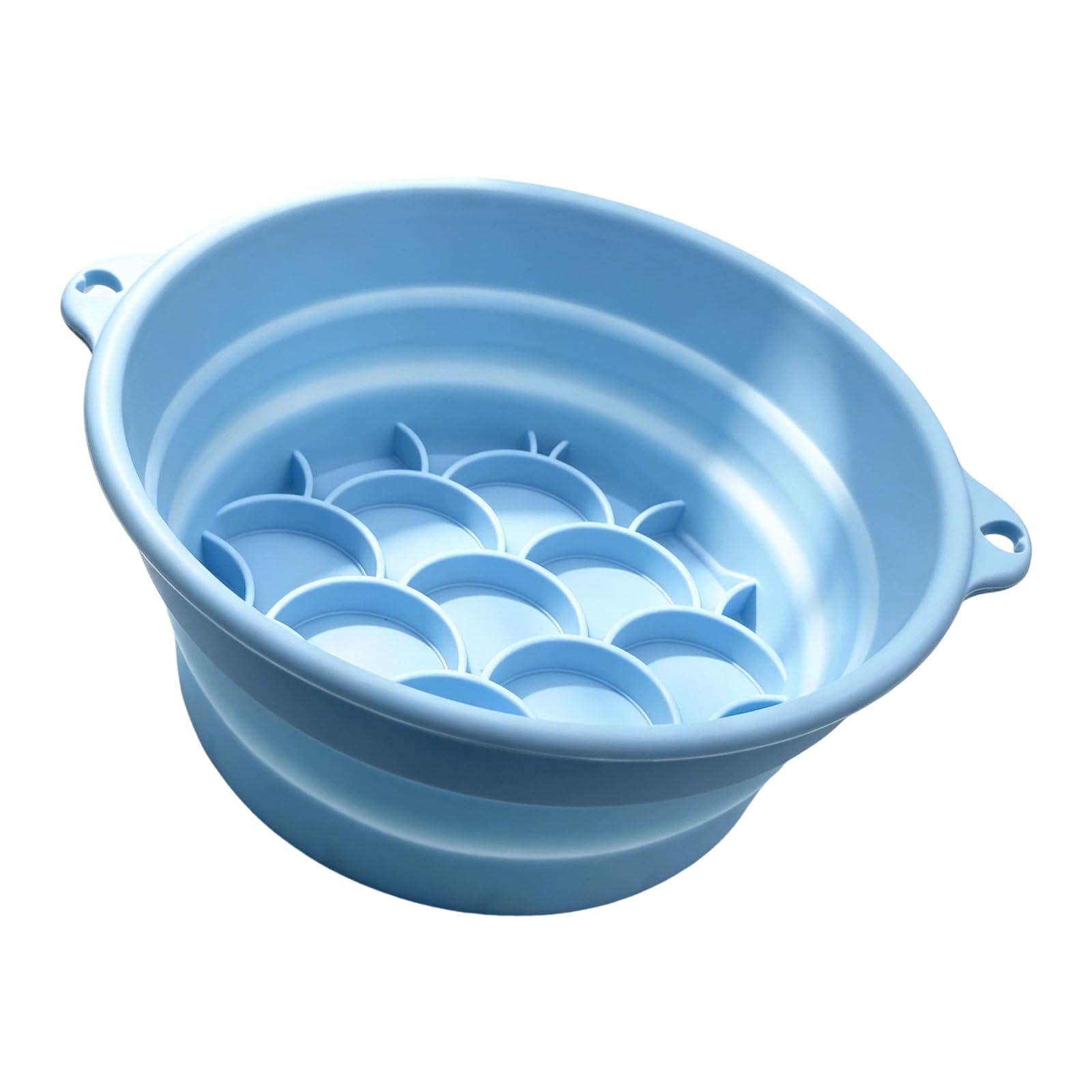 SueaLe Space Saving Silicone Ice Tray Foldable Basin for Small Apartments Dorms and Travel Safe Silicone Bucket