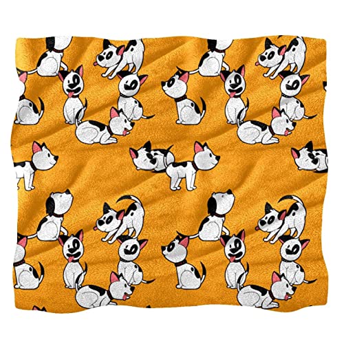 Couverture polaire chiot lit confortable jeté de canapé plaid doux - 2