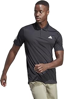 قميص بولو كلوب للرجال من أديداس بتصميم 3 خطوط