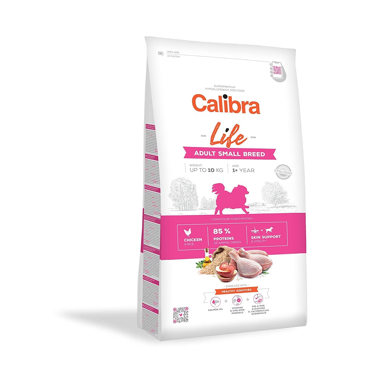 CALIBRA Dog Life Adult Small Breed Chicken 1.5kg