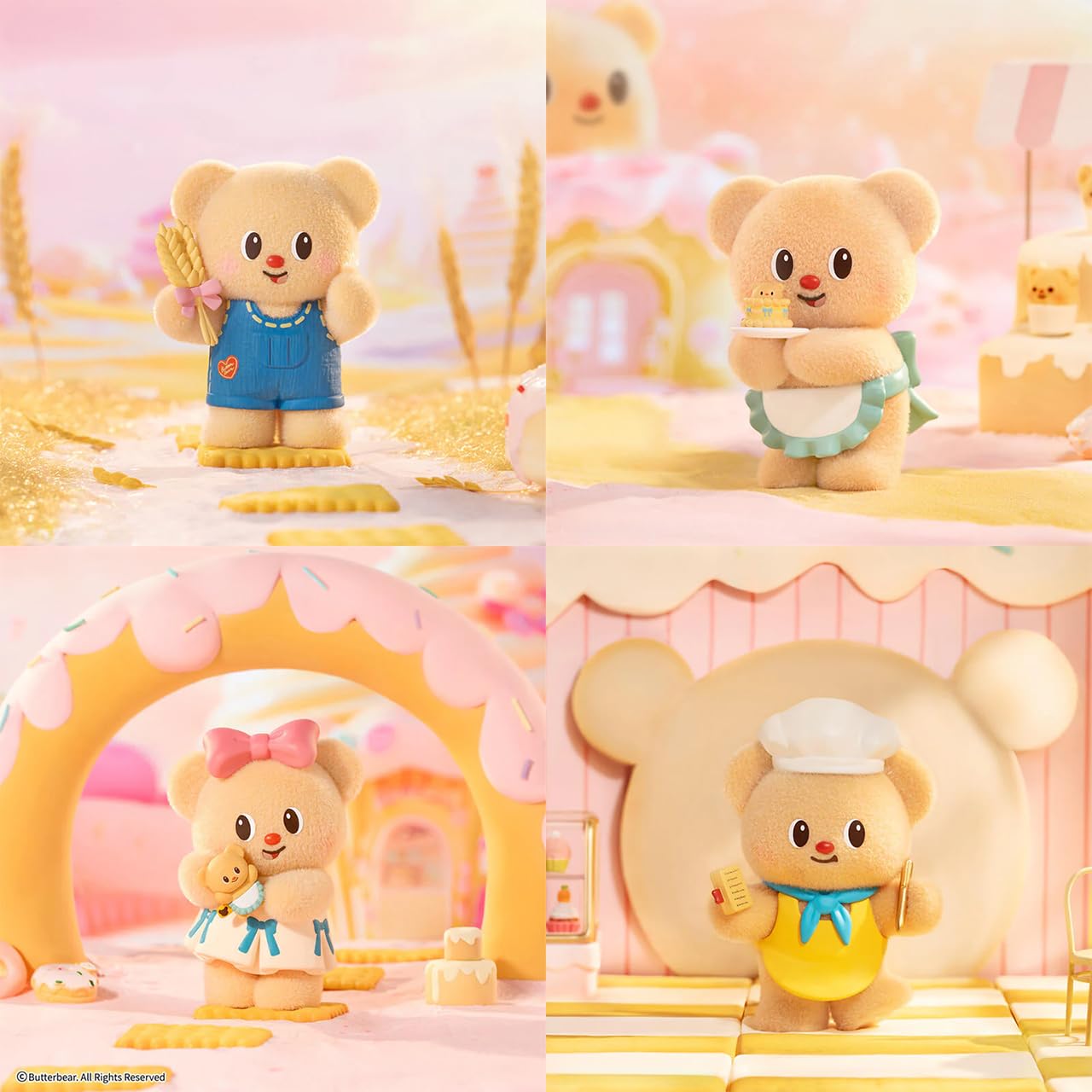 Butterbear バターベアー フィギュア Amazon | Funism バターベア Butter bear マイ バタリー