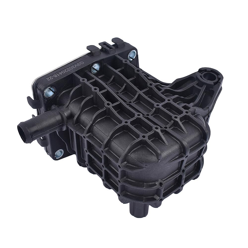 EGR Refroidisseur de gaz électrique menthe 9807593080 9801705280 | compatible avec C4 C5 DS4 DS5 Focus III Galaxy III Mondeo V 5008 3008 2.0HDI DS7Q9D475DA 1861749