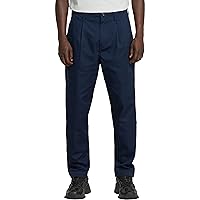 G-Star Uomo Pleated Chino Relaxed Tapered, Blu (Salute D24543)