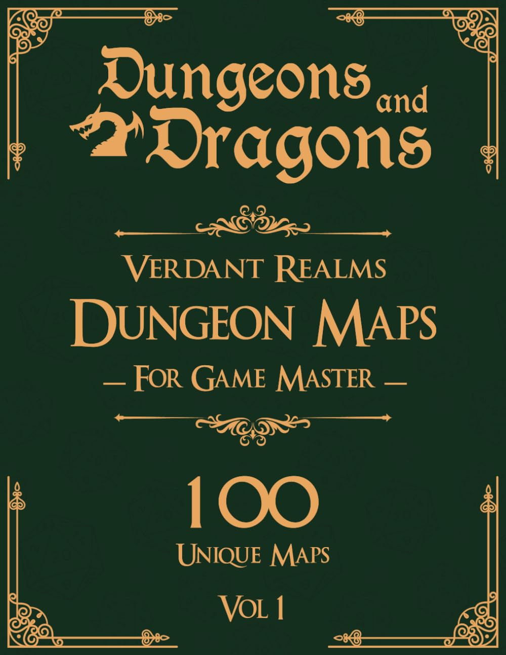 Dungeons and Dragons Verdant Realms Dungeon Maps for Game Masters Vol 1: 100 Unique Forest Maps and Stories for TTRPGs