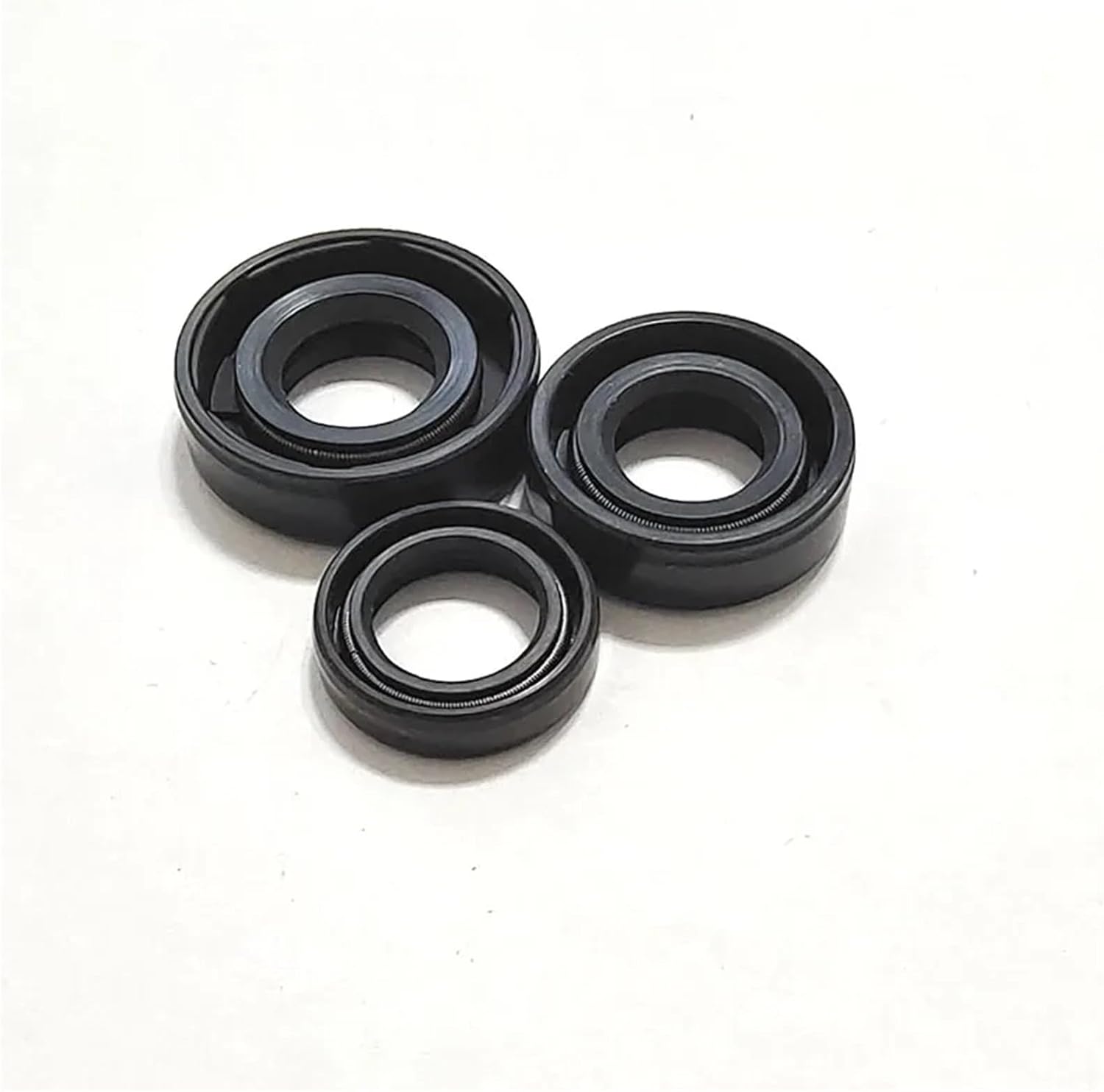 2PCS Oil Seal ID:10mm OD:14-35mm Sealing Shaft Frame Gasket Made Of Nitrile Rubber TC/VC 10x14x3 10x22x7 10x16x5 2pcs(10x17x3mm 2pcs)