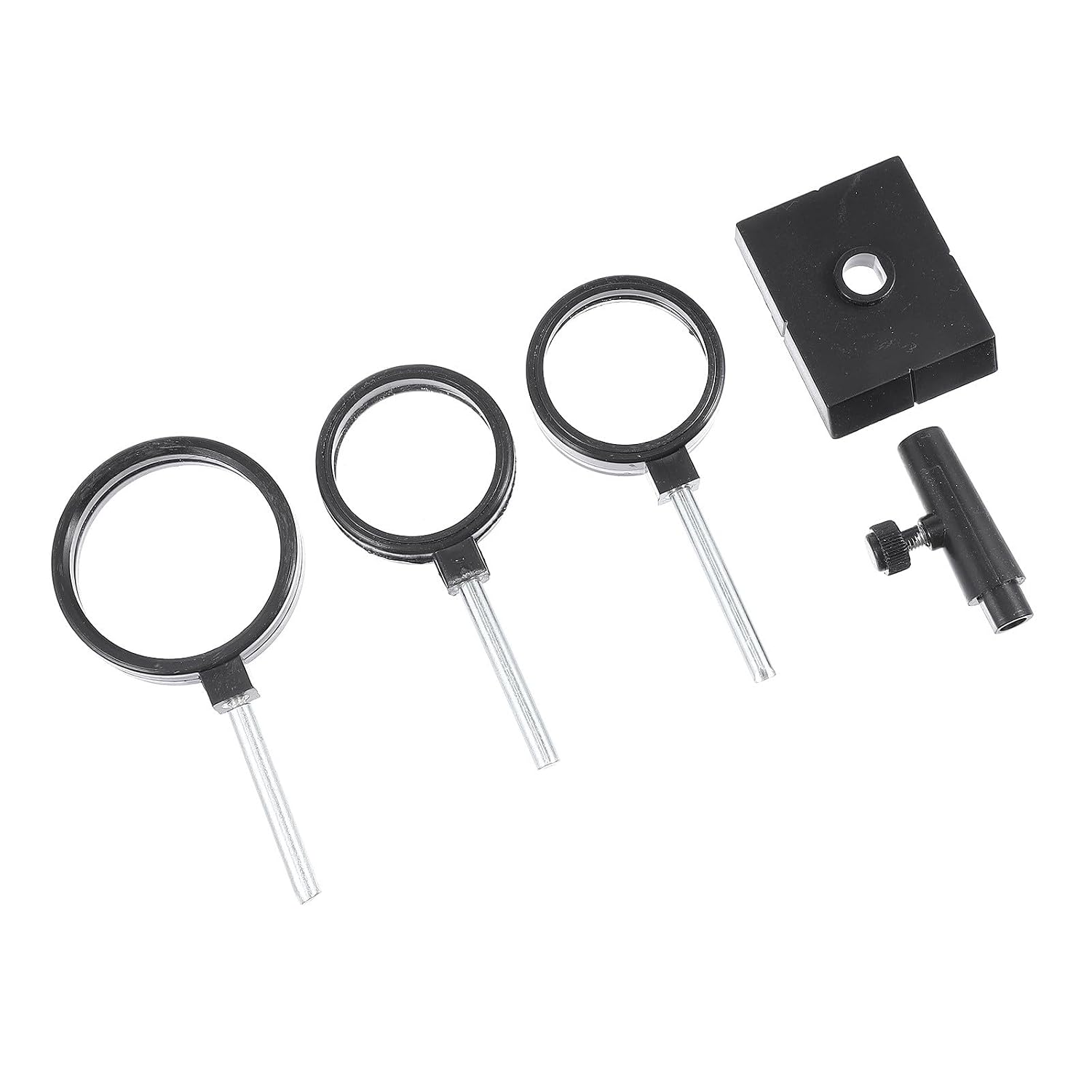 CHILDWEET Concave and Convex Lens Optical Experiment Set for Physics Teaching Physical Optical Lens Kit Science Education Equipment for Students