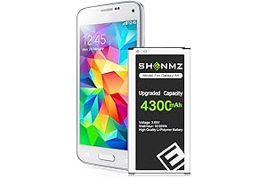 4300mAh Ultra High Capacity Replacement Battery for Samsung Galaxy S5