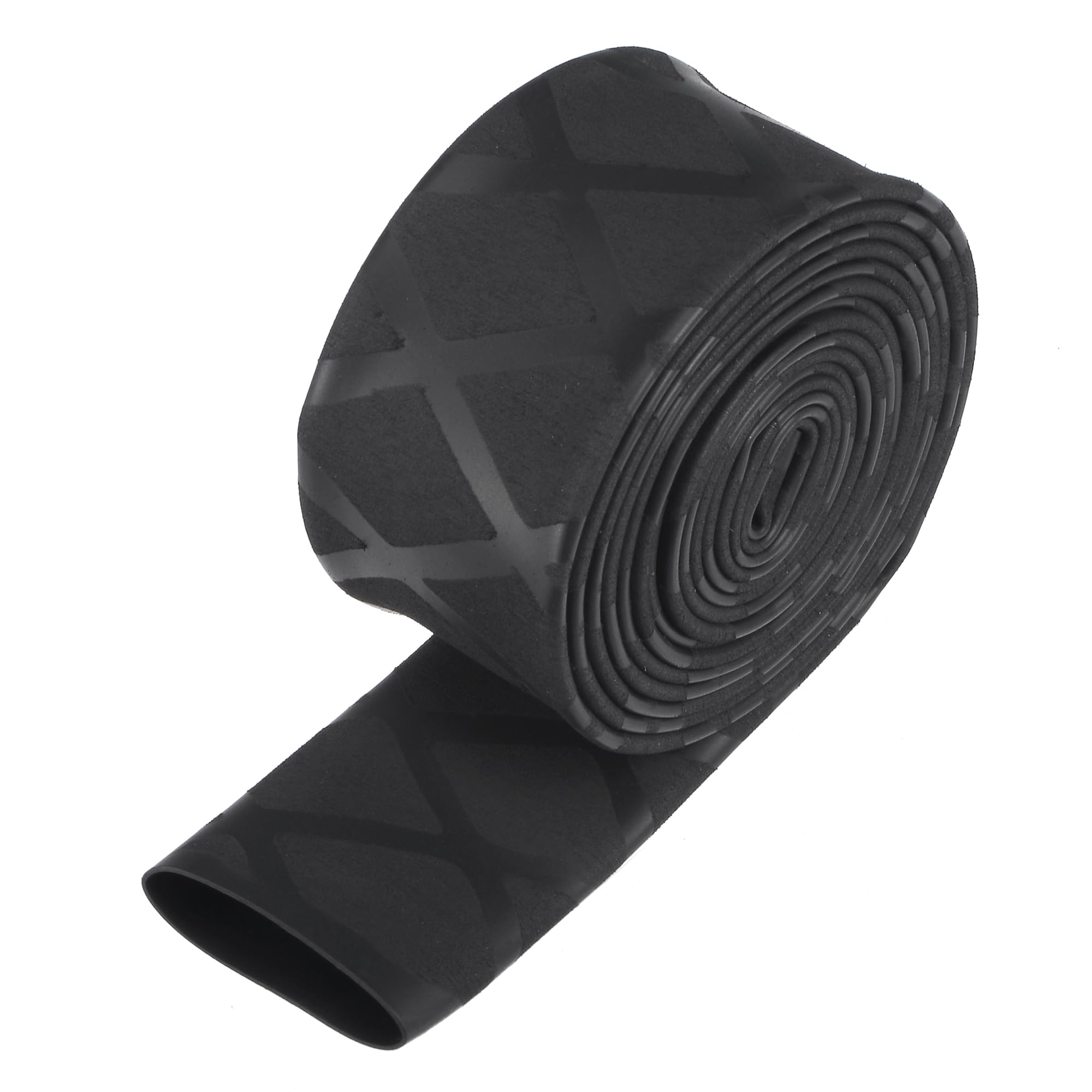 sourcing map Termorretráctil Envoltura Tubería 20mm 34mm 5pies 1.7:1 Negro