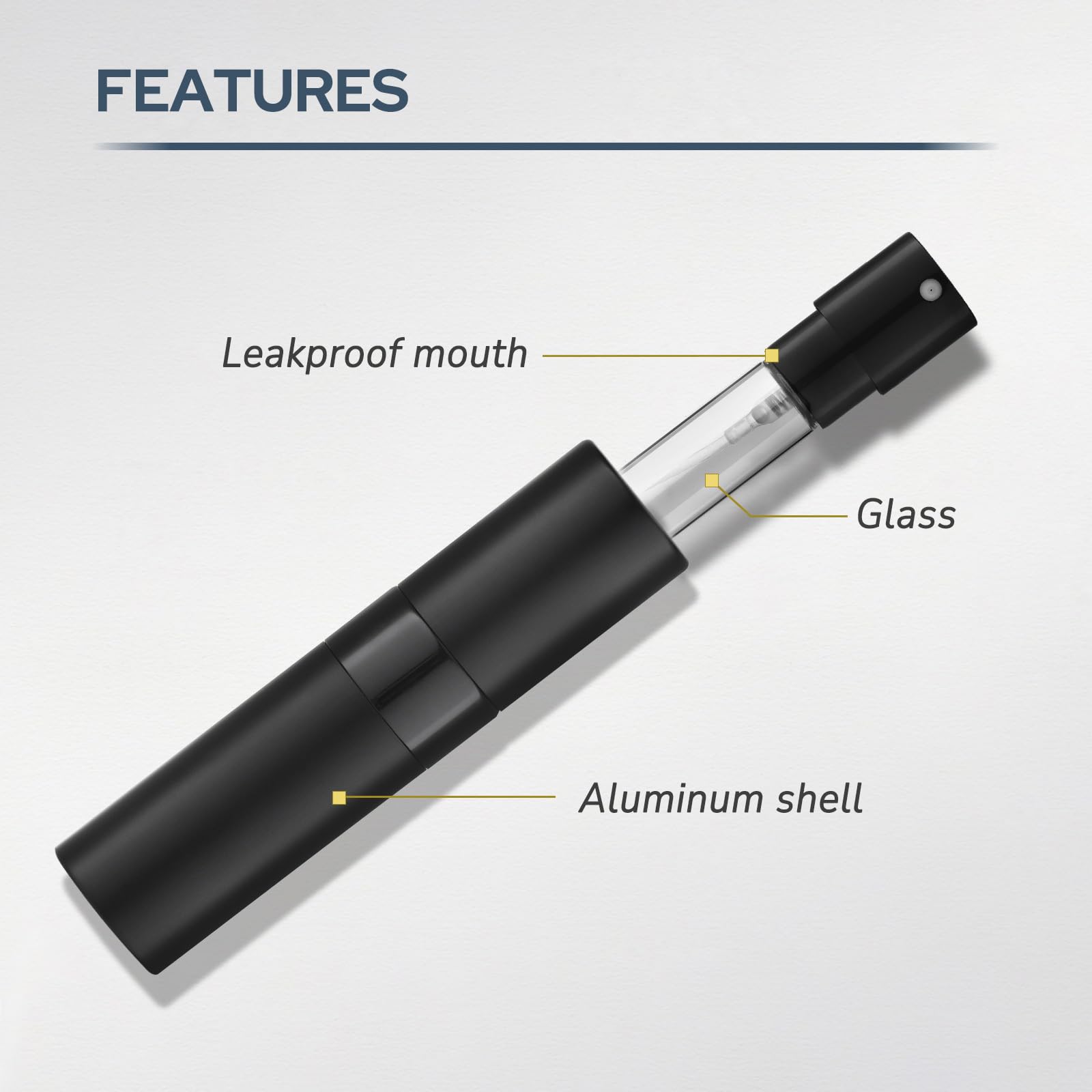 Amazon.com: Fusupak Perfume Atomizer Travel Bottle Refillable: Cologne  Sprayer Portable for Men - Mini Spray Empty for Refill