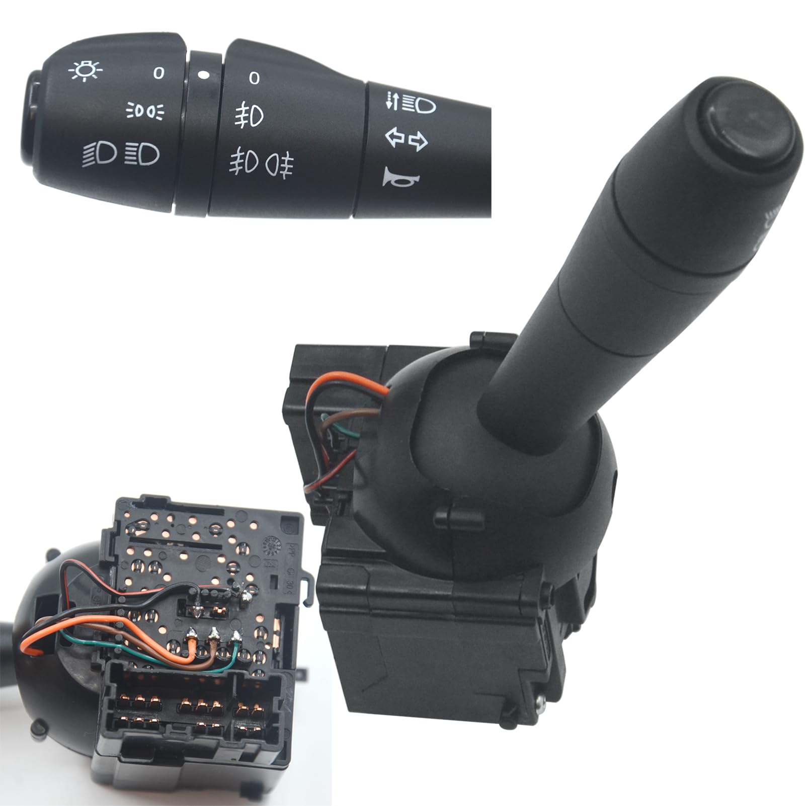 Interrupteur pour colonne de direction Dokker Lodgy Logan Sandero Clio 8201167988 Interrupteur clignotant 681726046R Interrupteur de contrôle 255405056R Télécommande Lumières
