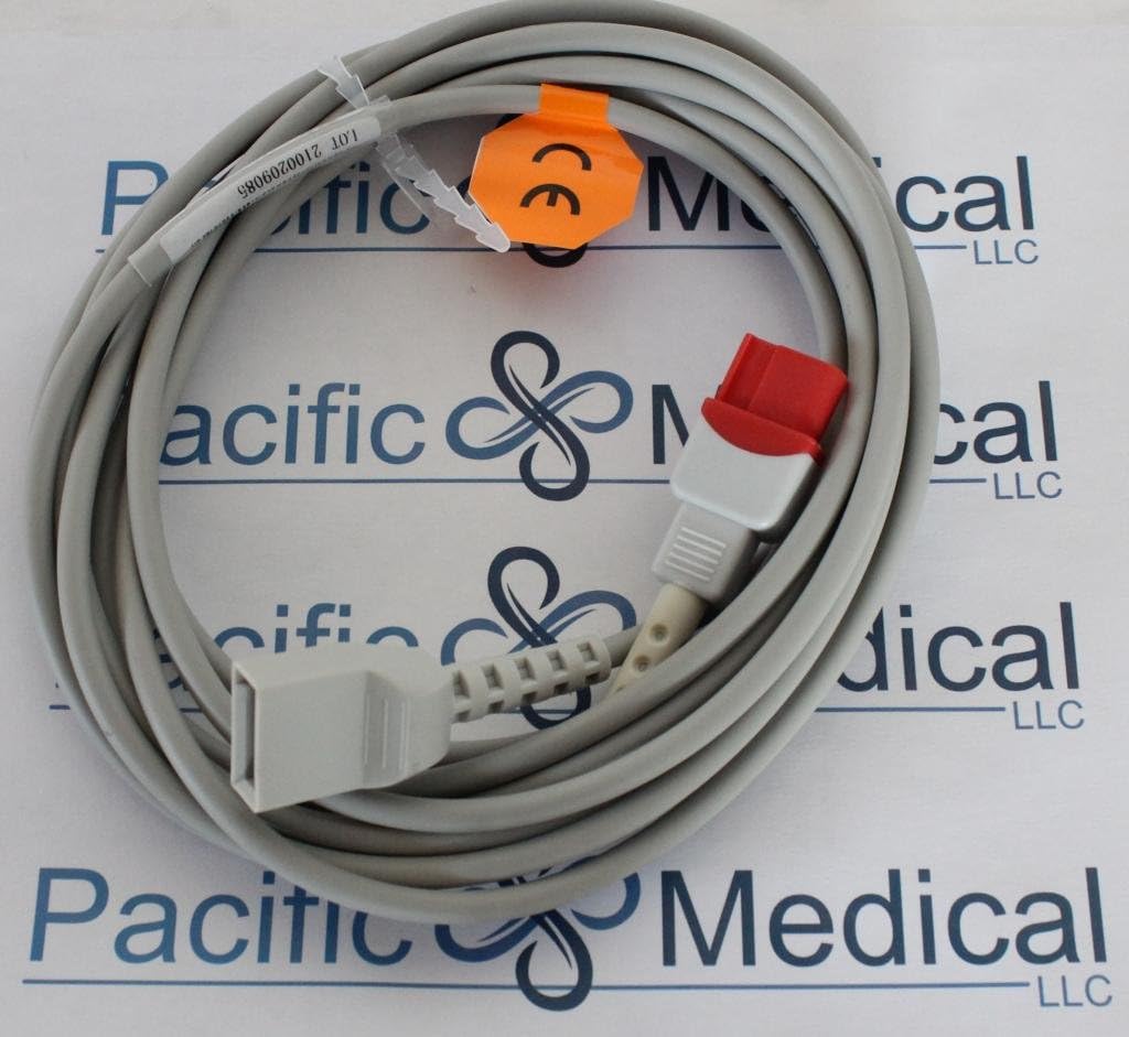 Spacelabs IBP to Utah Invasive Blood Pressure Adapter Cable - NBSP5106-6