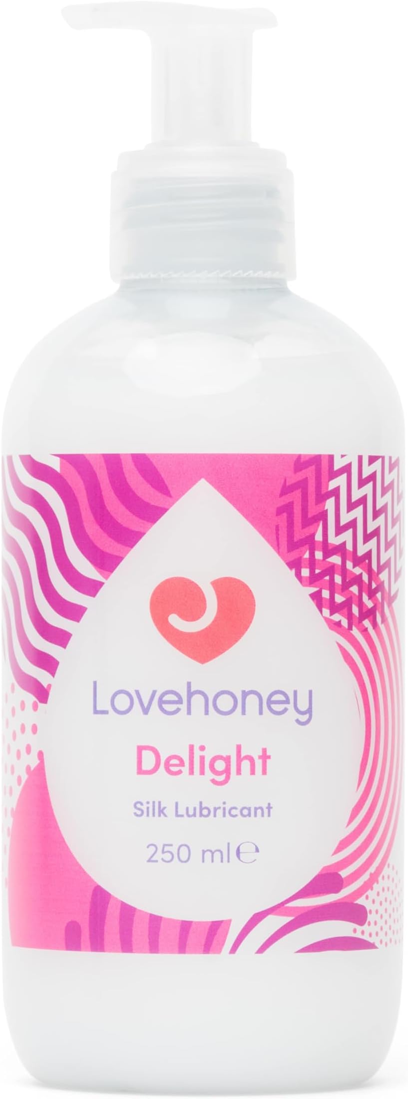Lovehoney Delight Water Based Lubricant - White Lube Gel - 250ml
