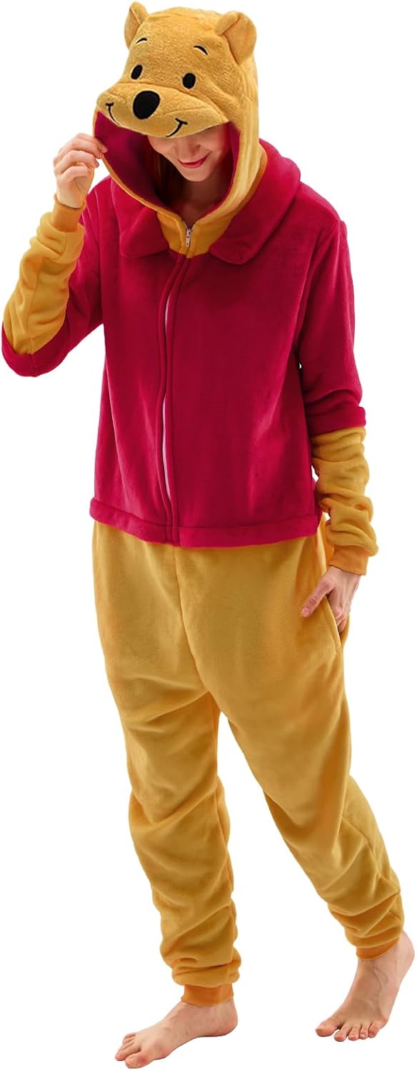 Adult Onesie Pajamas Unisex Animal One-Piece Cartoon Costume Cosplay Homewear Sleepwear Partywear For Men Women
