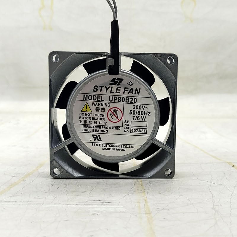 NZNYDNL UP80B20 8025 200V 7/6W Aluminium Frame AC Cooling Fan