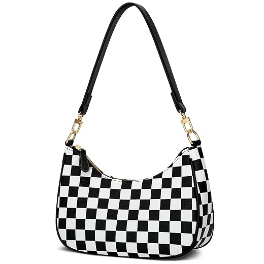 KKXIU Shoulder Bag for Women Cute Hobo Purses and Handbags Retro Clutch Underarm Purse