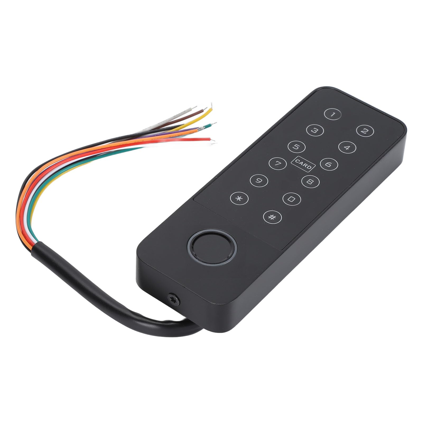 Bediffer Cerradura de teclado táctil inteligente, cerradura de entrada sin llave impermeable de aleación de zinc de alta resistencia para la escuela de oficina en casa, de control de acceso