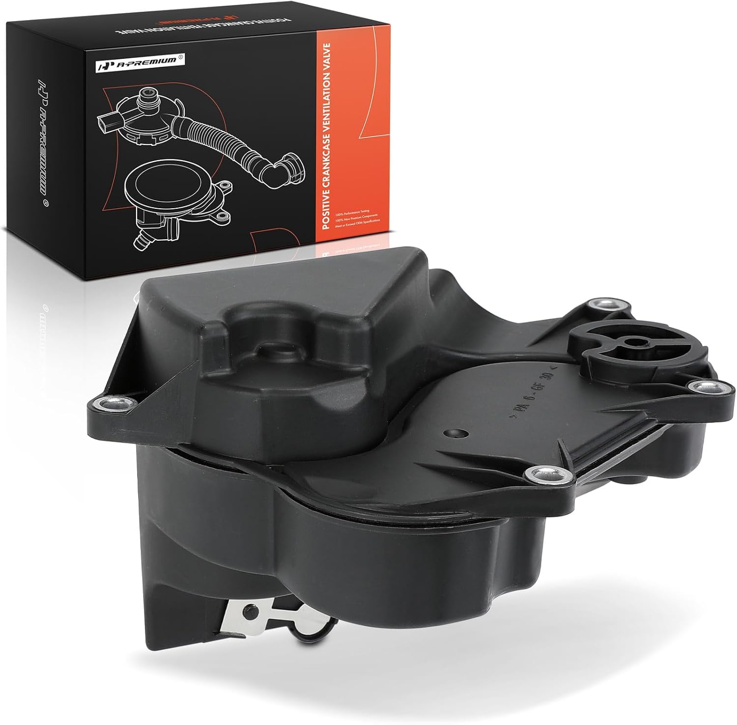 A-Premium Engine Crankcase Vent Valve Oil Separator Compatible with Audi A4 2006-2008, A4 Quattro 2005-2008, A6 2006-2008, A6 Quattro 2005-2008, 3.2L