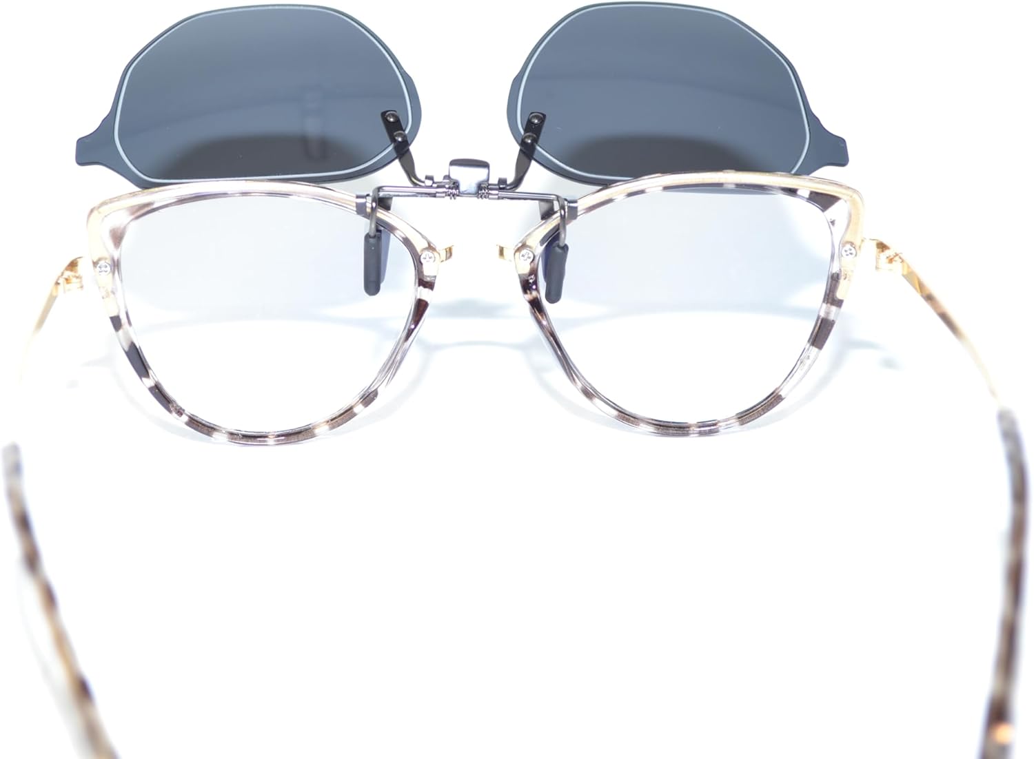 Black Irregular Polygon Clip-On Sunglasses – Polarized, Blue Light Blocking & UV400, Anti-Glare for Driving/Outdoor/Digital Use - Image 8