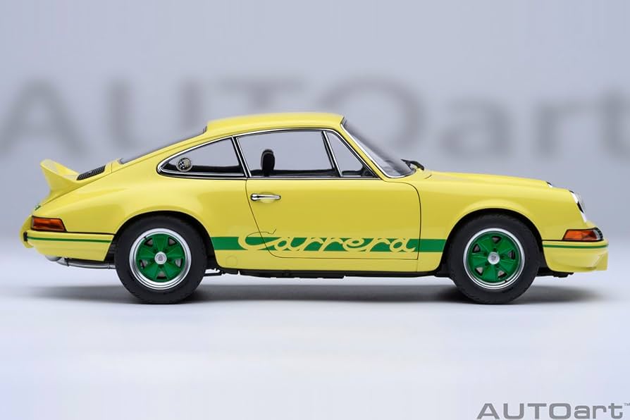 オートアート　ポルシェ911 カレラ 絶版未展示品オートアート1/18ポルシェ911 カレラ RS 2.7 1973