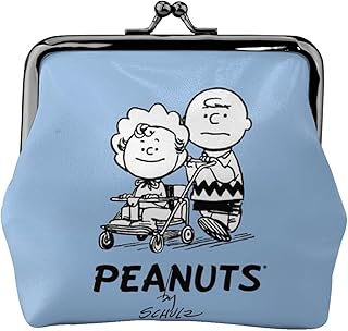 レディース ミニウォレット 財布 スヌーピー かわいい アニメ がま口財布 ポーチ おしゃれ 小銭入れ Puレザー カード収納 人気 誕生日 プレゼント