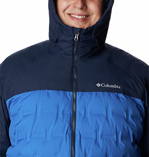 Image of Columbia Men Omni-Heat Inifnity Grand Trek II Hooded Hiking and Trekking Down Jacket