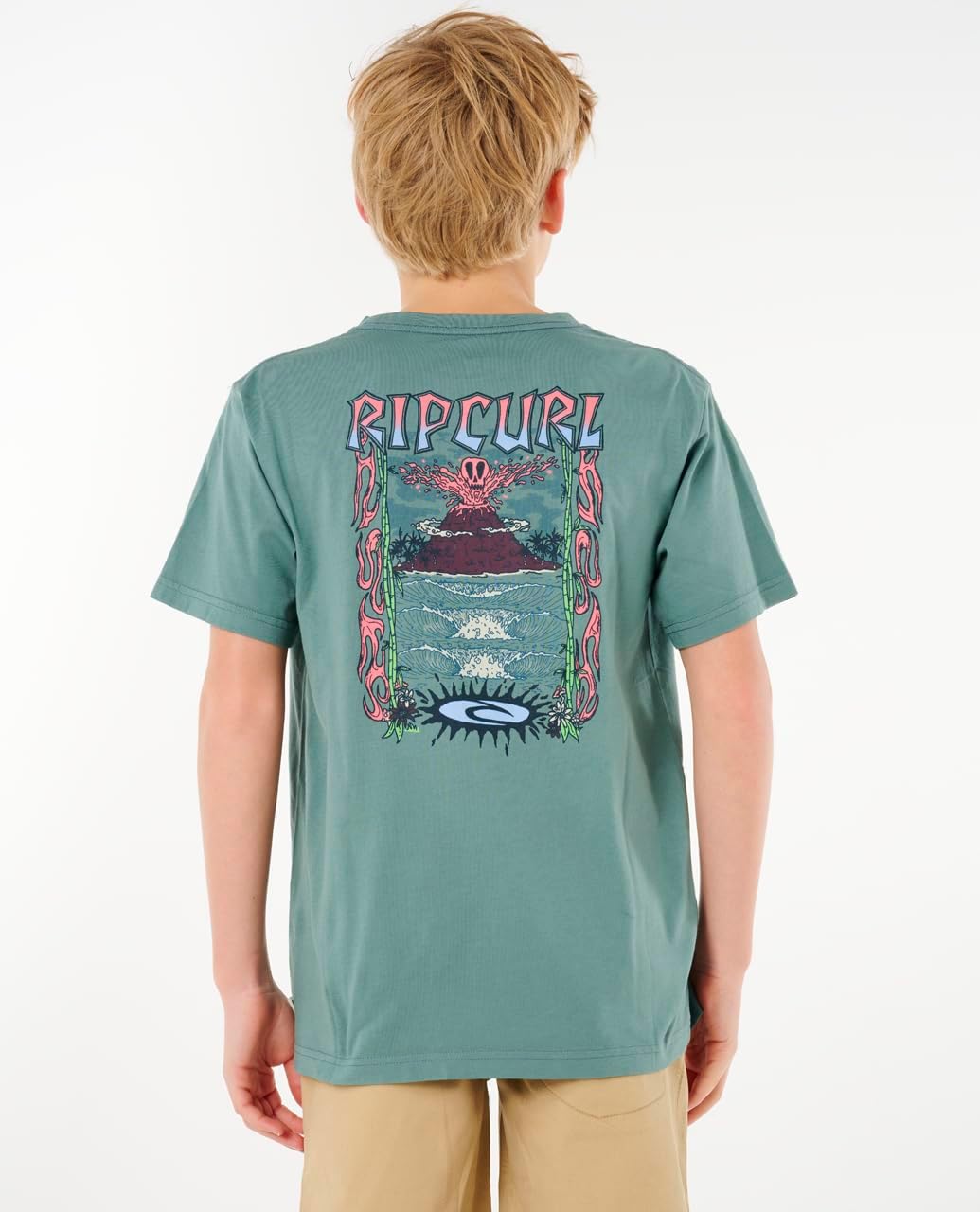 Rip Curl Boys' Relaxed Fit Short Sleeve T-Shirt