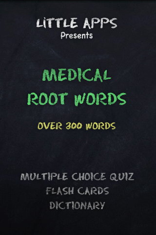 Medical Root Words (Flash Cards, Quizzes & Dictionary) - App on Amazon Appstore