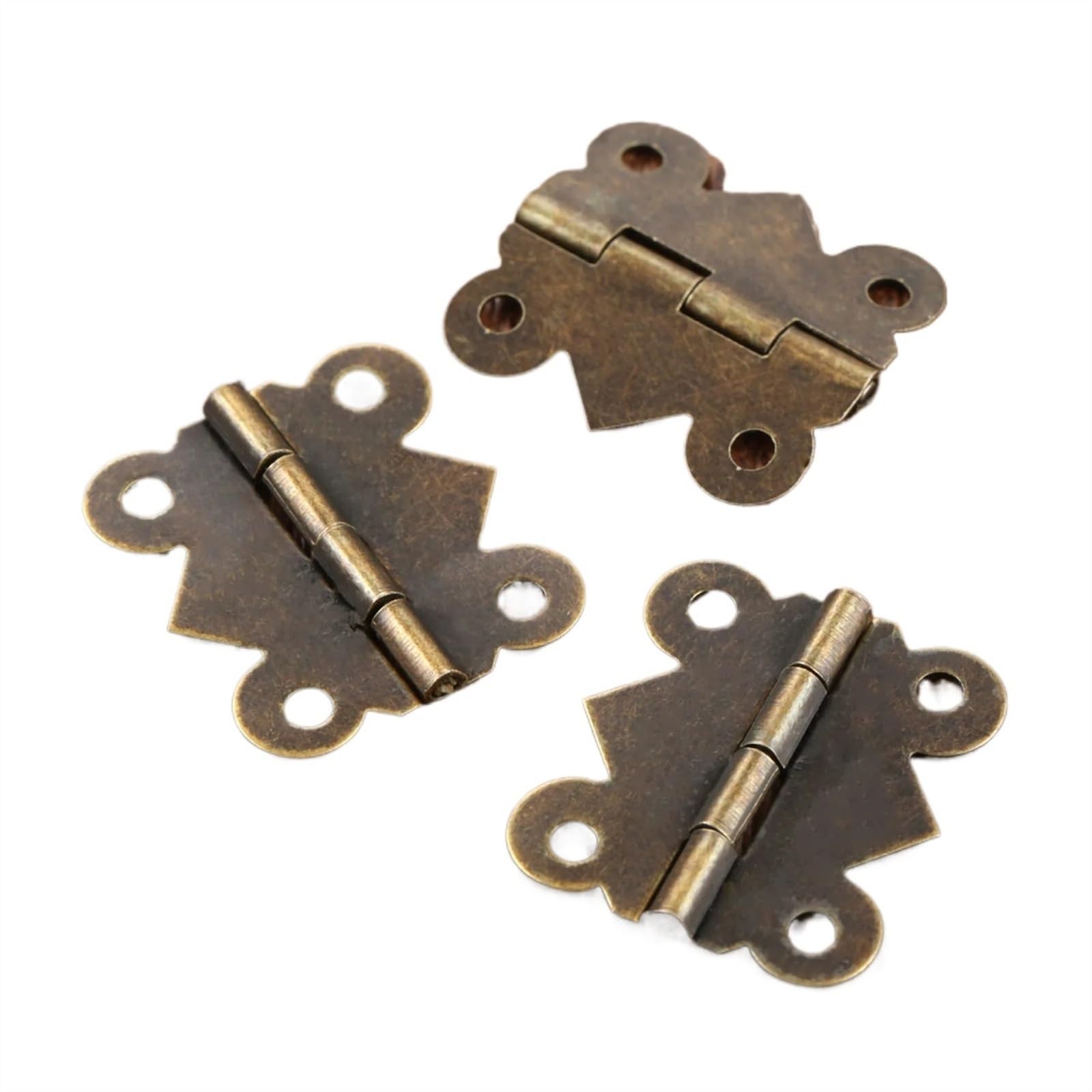 Charnières de porte papillon de style bronze antique pour armoire et tiroir