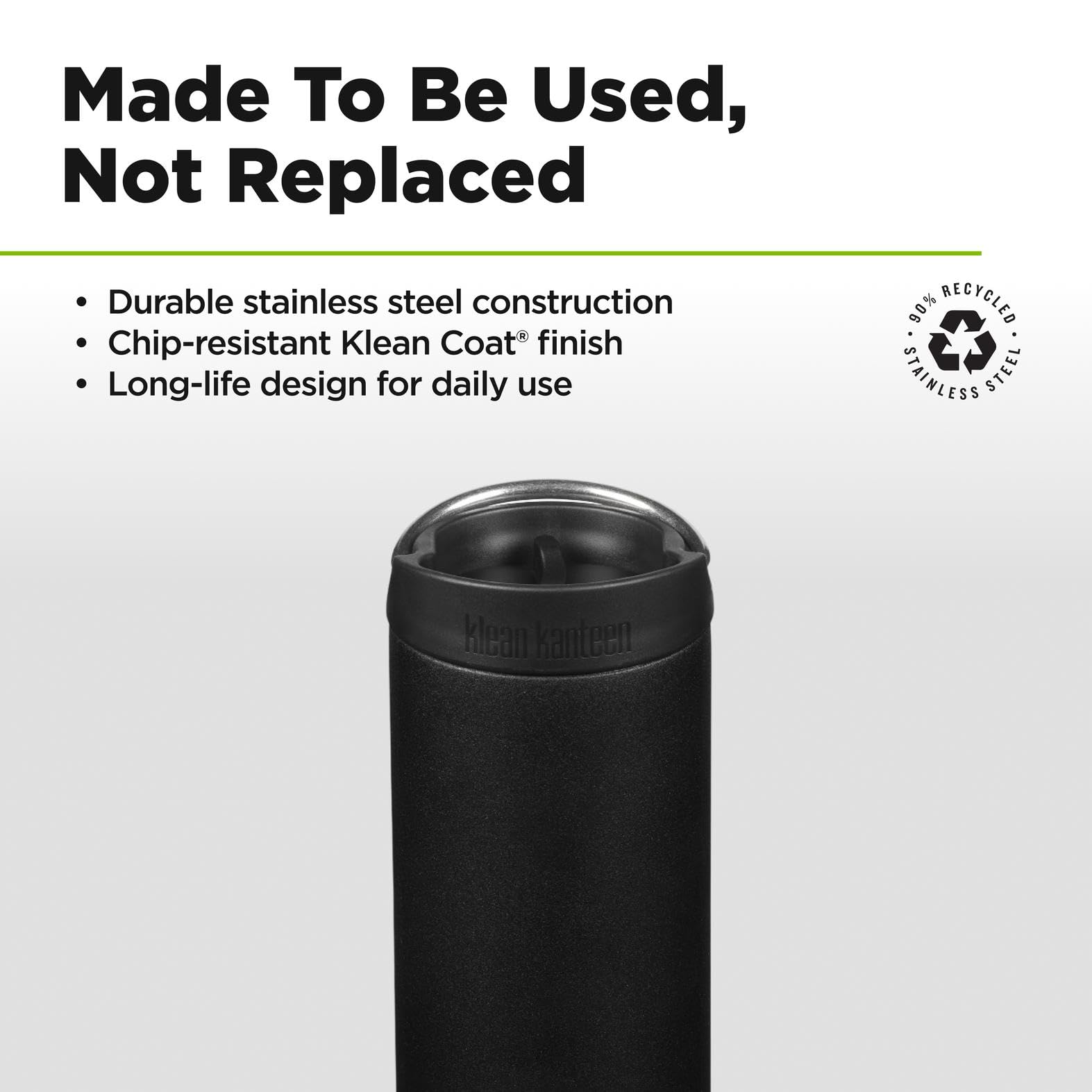 BRIEFING GOLF×KLEAN Kanteen TK WIDE16oz Amazon.com: Klean Kanteen TK Wide 16 Oz Black : Home & Kitchen