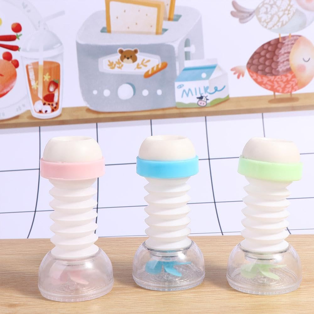 3 Pcs 360 Rotatable Faucet Nozzle Water Filter Adjustable Faucet Nozzle Adapter Household Faucet Extender Water Filter for — view 3