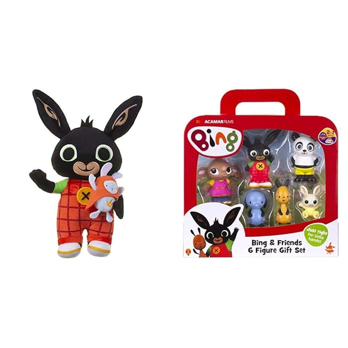 bing light up talking soft toy with hoppity