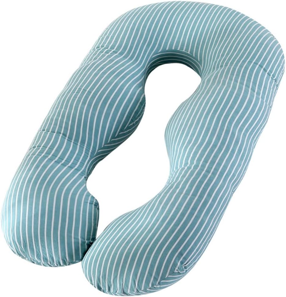 Pregnancy Pillow Removable U-Shaped Full-Body Maternity Pillow, The Cotton Maternity Pillow Lumbar Side Sleeper Pillow. Support The Back, Hips, Waist and Legs of Pregnant Women