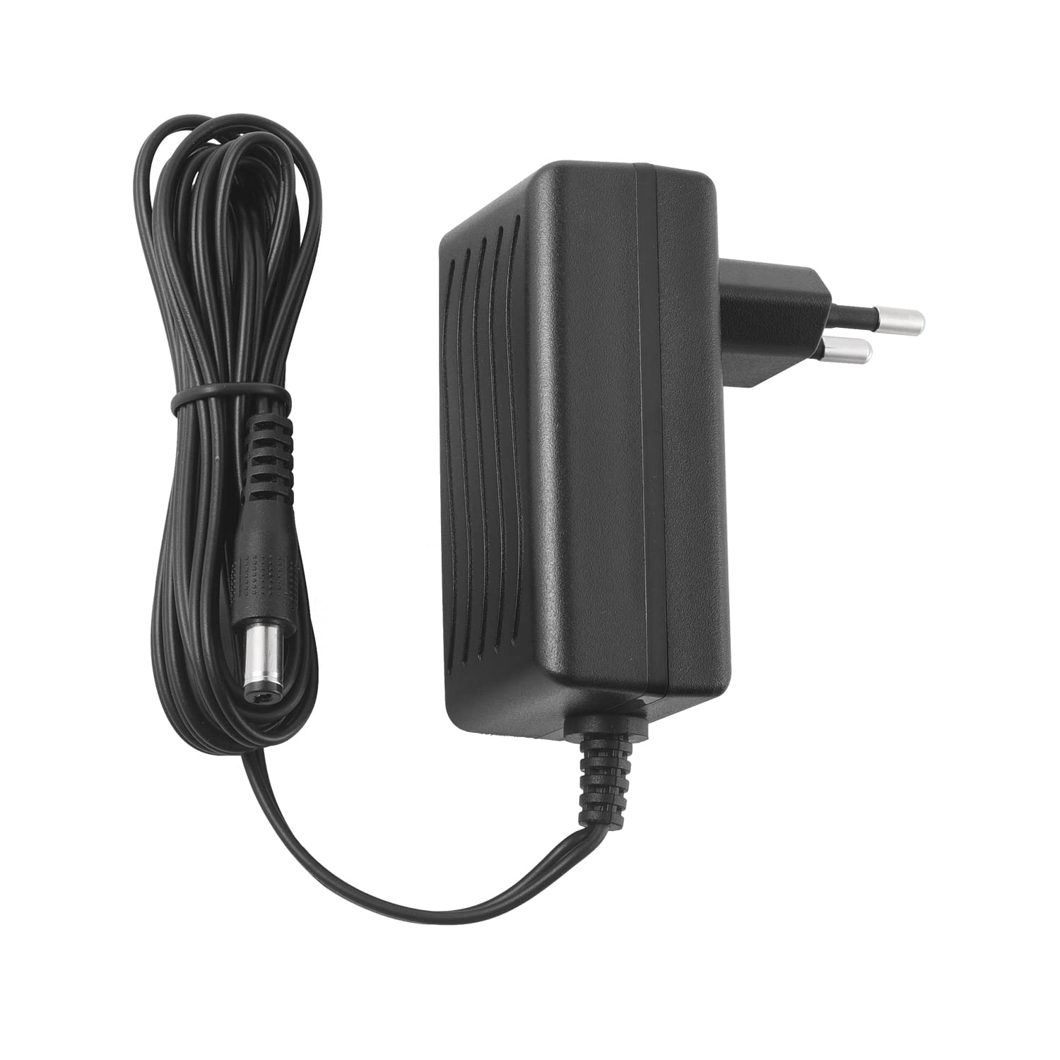 Zasilacz sieciowy AC do DC 9 V 2 A, wtyczka 5,5 mm x 2,1 mm, wtyczka EU, środek dodatni