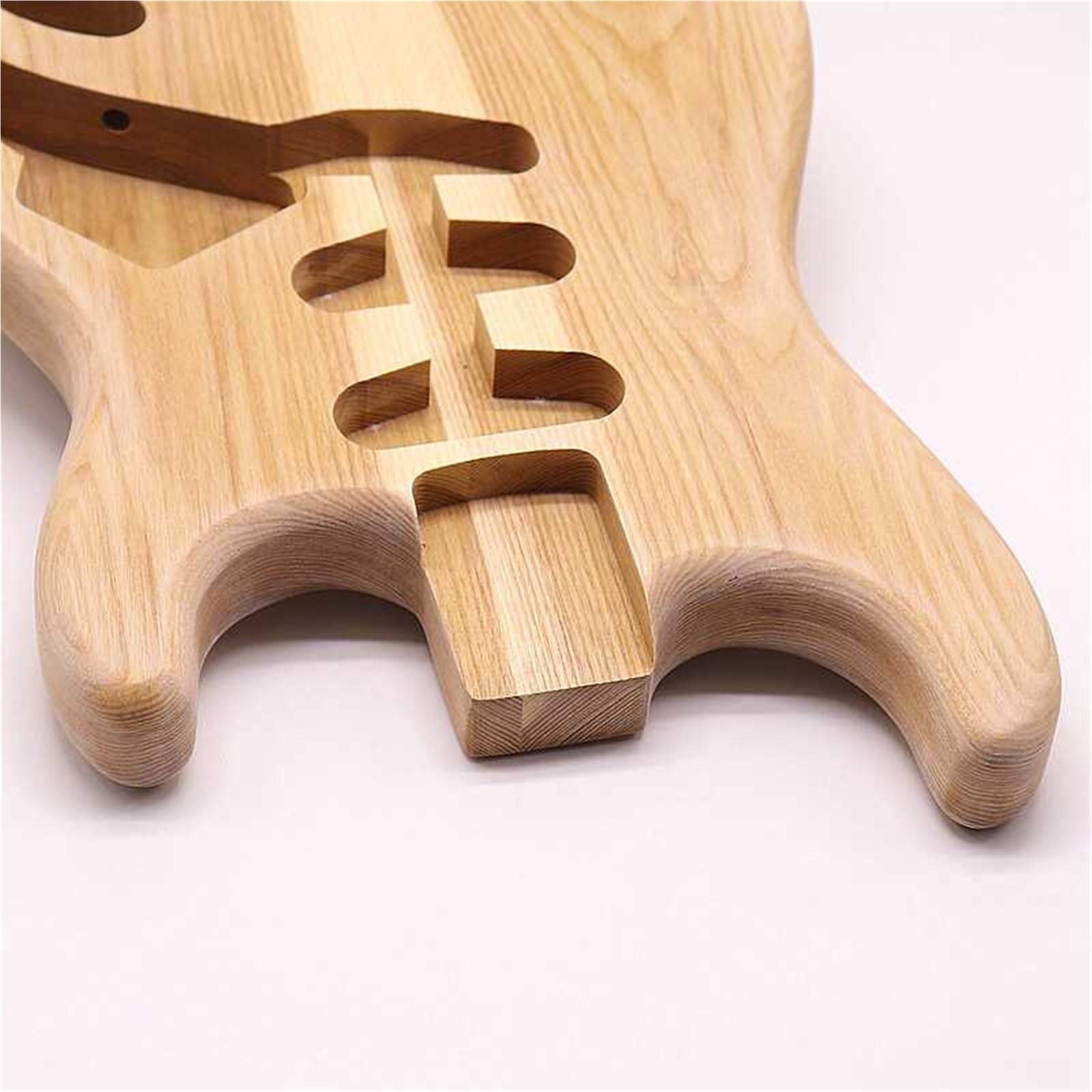 Gitara Elektryczna Triple Single Coil Z 22 Progami Korpus W Kolorze Imbirowo Żółtym Zestaw Samodzielnego Montażu Korpusu Gitary
