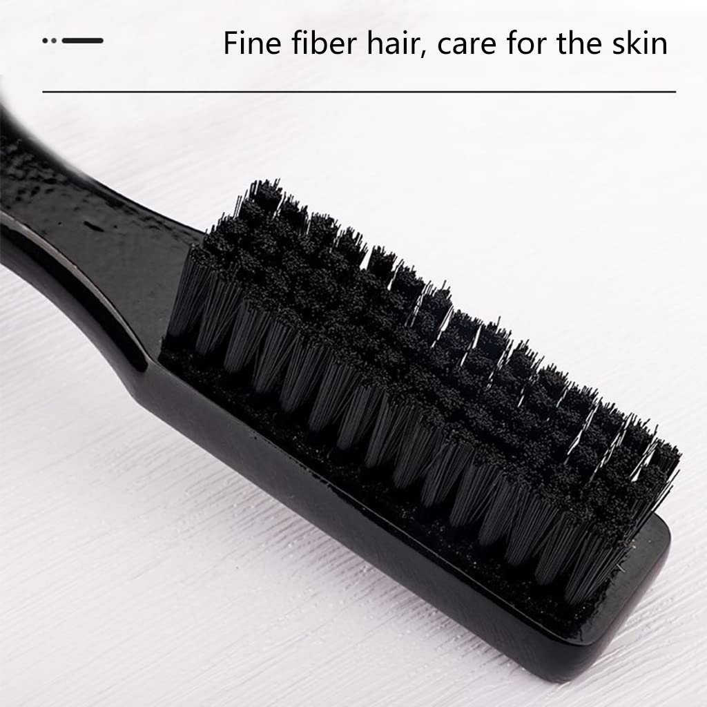 Forbici Professionali Spazzola di Pulizia Retro Olio Per Testa Spazzola Collo Salone di Pulizia Spazzola Per Capelli Pettine Uomini Barbiere Strumento