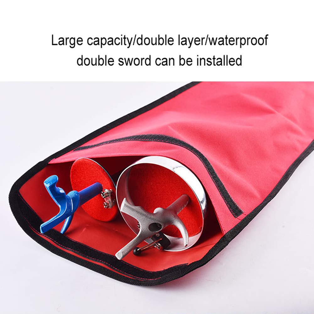 Borsa Per Spada Da Scherma - Tessuto Oxford 600D Per Fioretto, Spada, Sciabola - 124cm - Foto 10