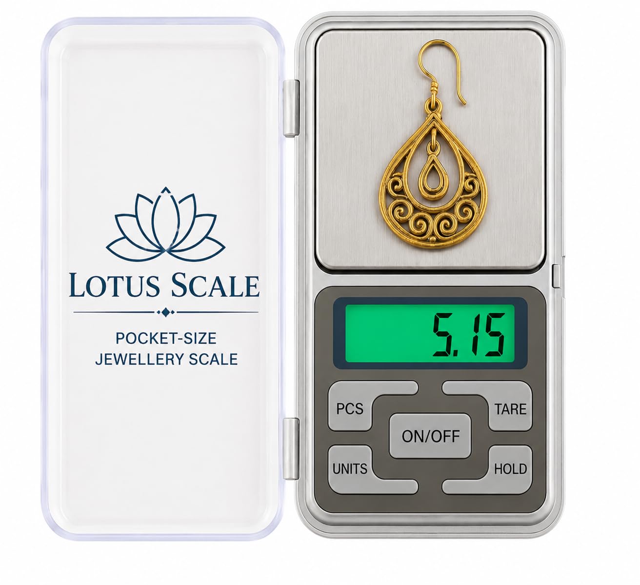 Pocket-Size Digital Jewellery Scale, Mini Form, LED Display, Smart, 0.01G to 200 G Capacity, for Kitchen and Jewellery Weighing-image-30