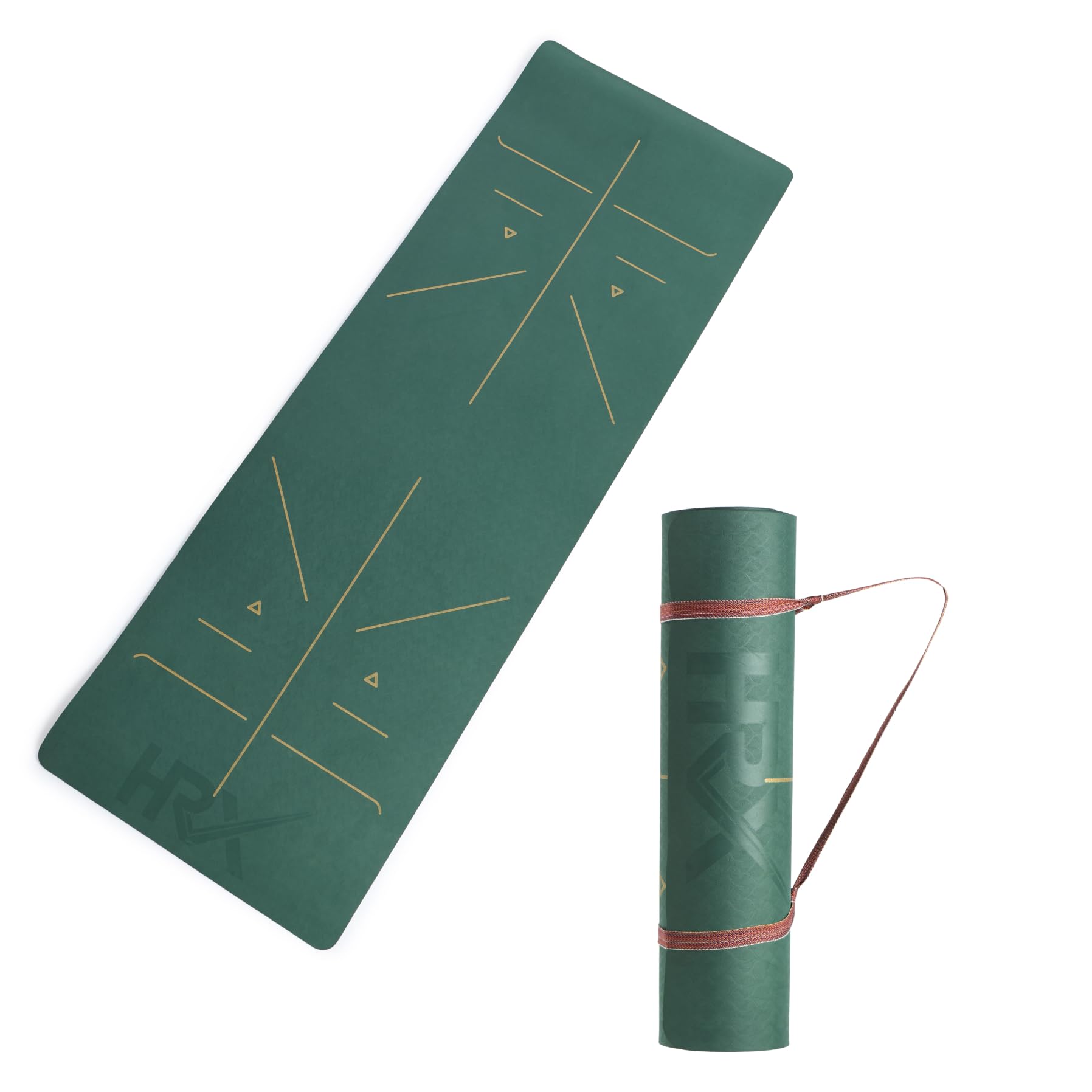 HRX Yoga Mat | For Women & Men | With Carry Strap | TPE Material | Extra Thick | Exercise Yoga Mat For Workout, Yoga, Fitness | Exercise Mat | Anti Slip Mat | Yoga Mat 6mm | Gym Mat | Black Green (B0CY2SS44P) Amazon Price History, Amazon Price Tracker