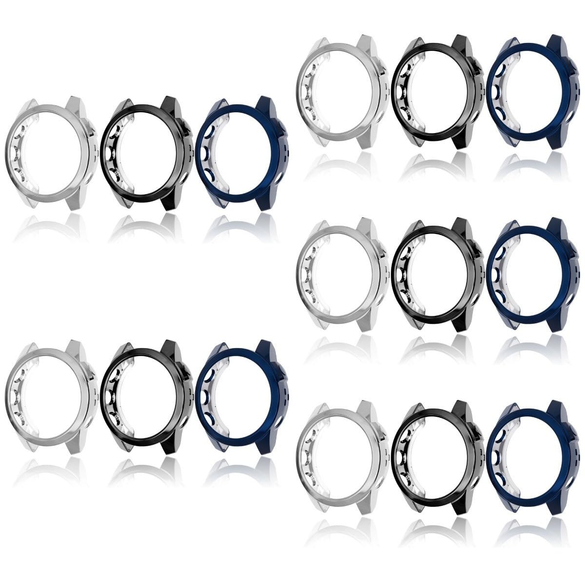 Hemobllo 15stücke Schutzgehäuse Für Abnehmbares Kratzfestes TPU-uhrencover Und Rundumschutz Für Smartwatches Im Alltag
