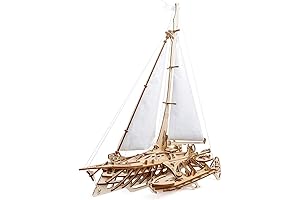 UGEARS Trimaran Merihobus 3D Catamaran Puzzle