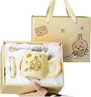 Amazon.co.jp: ちいかわ 3点セット 蓋つき マグカップ ハチワレ
