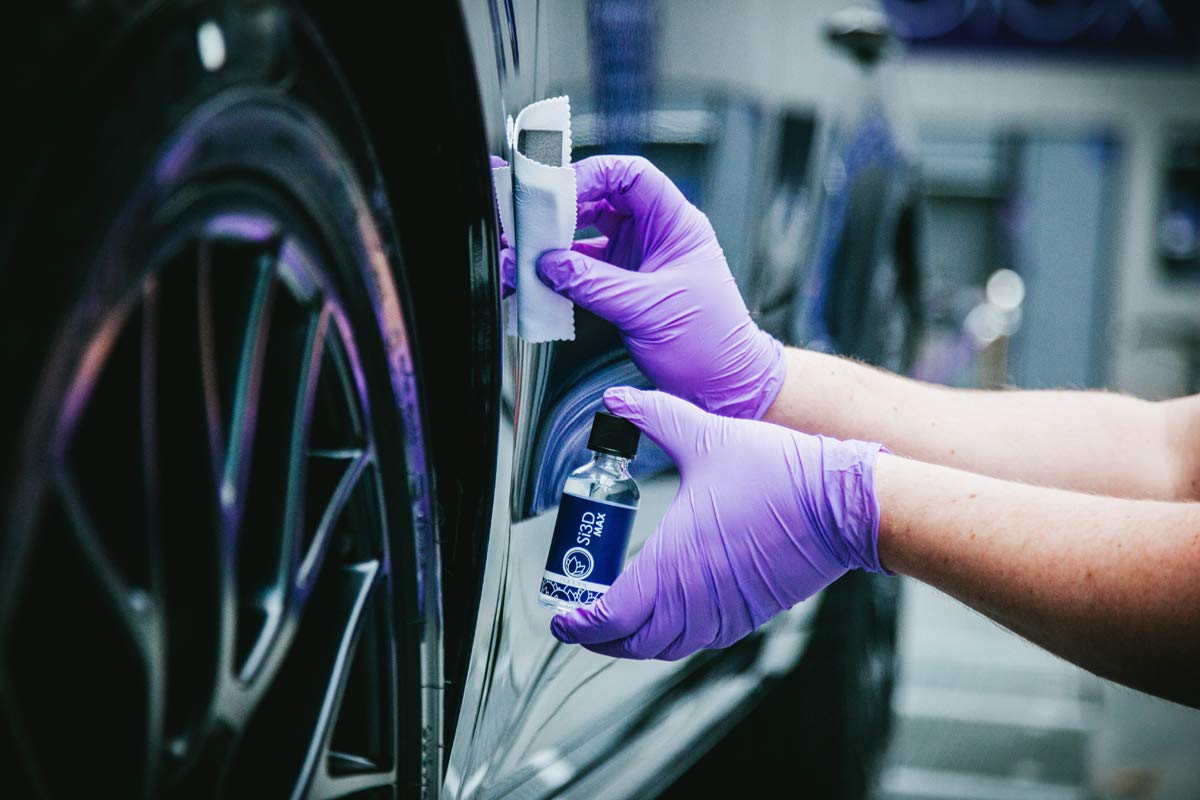 Nanolex Si3D MAX Nanoversiegelung, für erhöhte Lackhärte und Farbvertiefung, Quartz Coating für langanhaltenden Schutz, Lackversiegelung mit Lotuseffekt (50 ml)