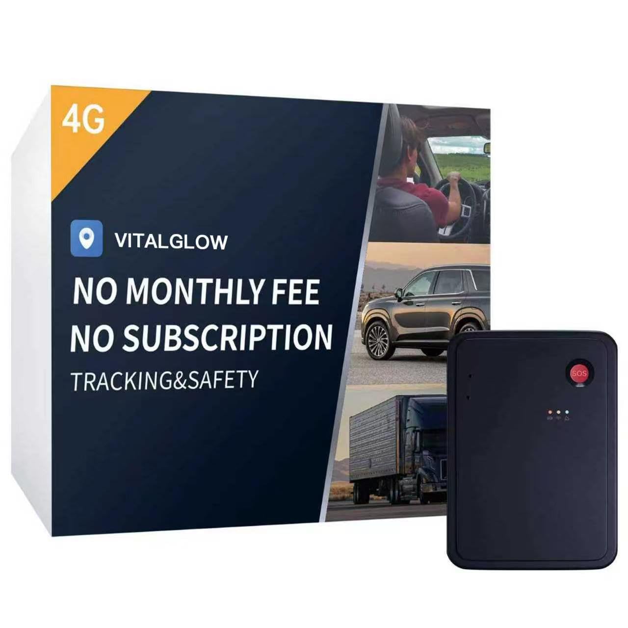 GPS Tracker for Vehicles, No Monthly Fee, No Subscription, 120-Days Long Battery Life, 4G SIM Card and Data Included, Trip History, GeoFence, Driving Alerts-image-28